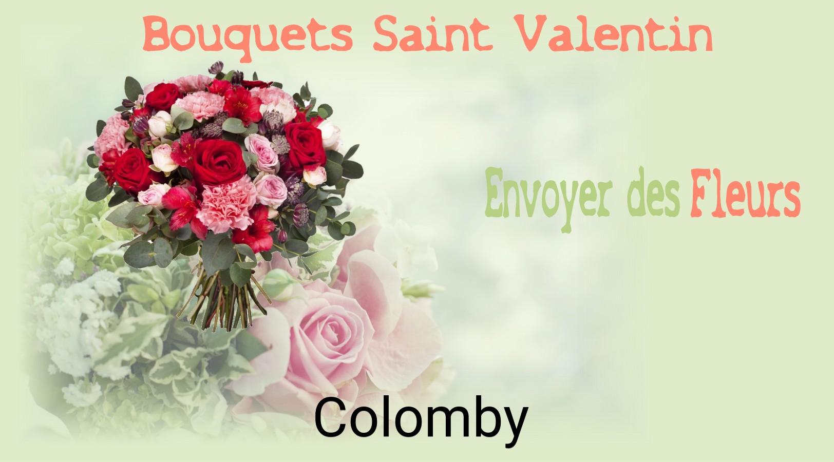Roses de Saint-Valentin livrées à Colomby